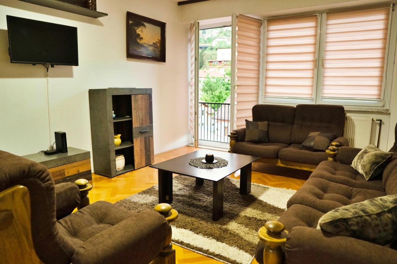 Vijecnica View 2Bdr Apartment With Balcony - Best Location Saraybosna Dış mekan fotoğraf